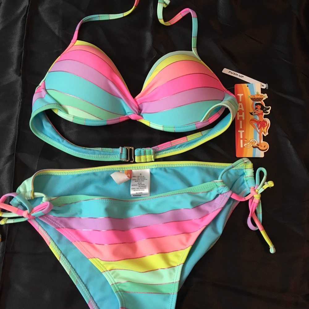 Tahiti swimwear two piece bikini❌❌SOLD❌❌ - Picture 1 of 3